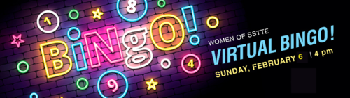 Banner Image for Virtual Bingo Fundraiser with the Women of SSTTE